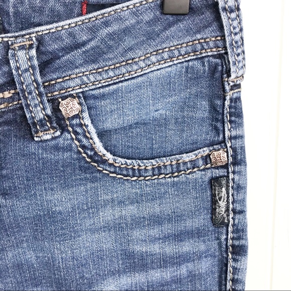 Silver Jeans Aiko Mid Boot Super Stretch Denim Jeans Women's Size W27 L31 - Picture 8 of 13